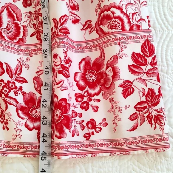 Robbie Bee Summer Fit & Flare Cotton Lined Floral Dress/ Size 8 - Picture 12 of 13
